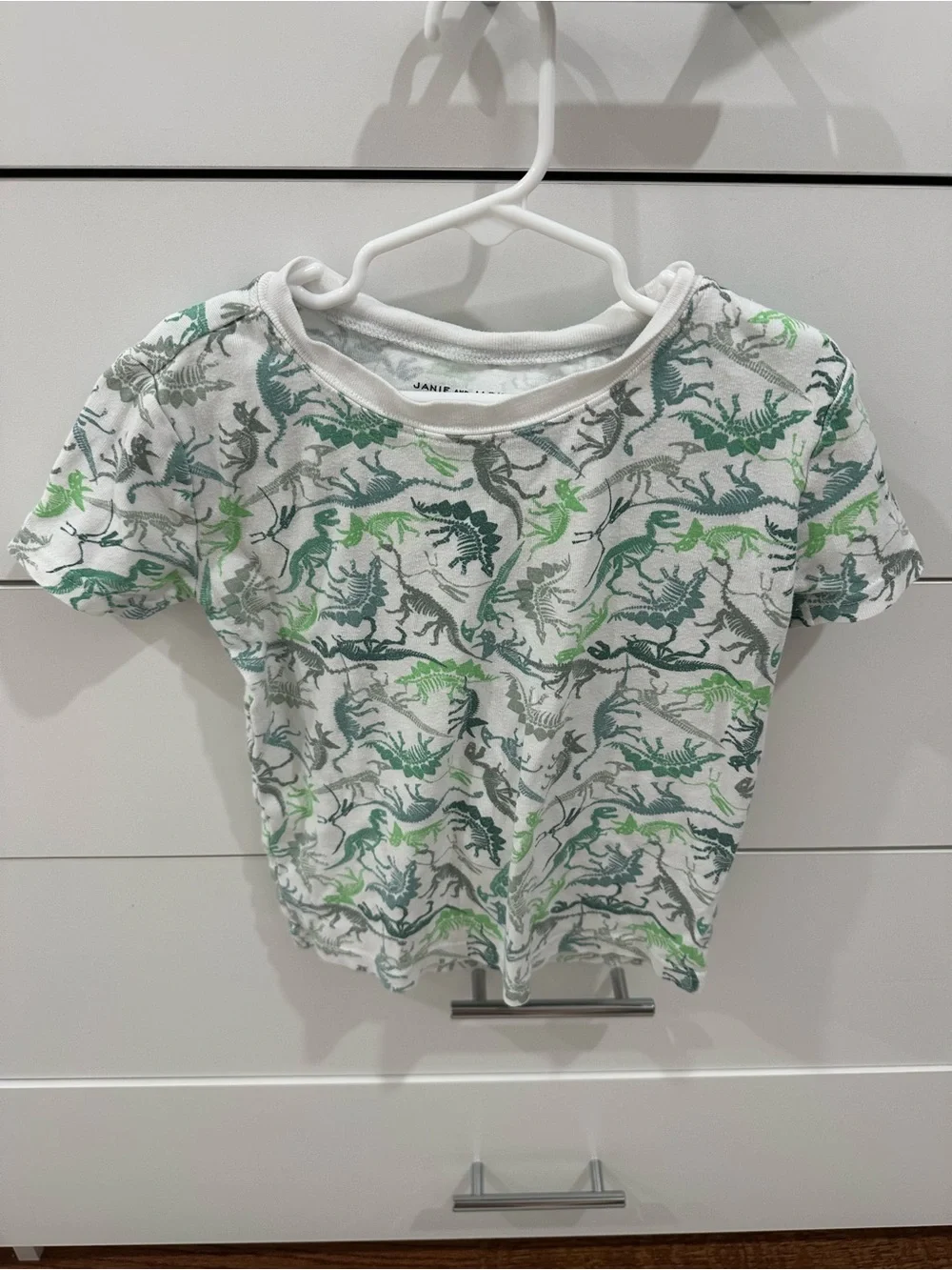 Janie and Jack Dinosaur Boys Pajamas Size 7